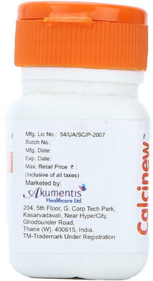 Calcinew Bottle Of 30 Tablets