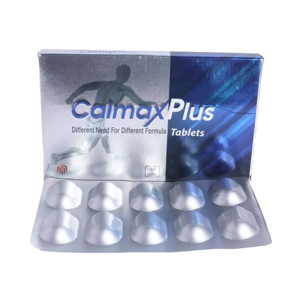 Buy Calmax Plus Strip Of 10 Tablets Online & Save Up to 24% at PharmEasy
