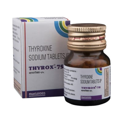 Thyrotop 75mcg Strip Of 30 Tablets