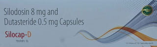 Silocap D 8/05Mg Strip Of 10 Capsules