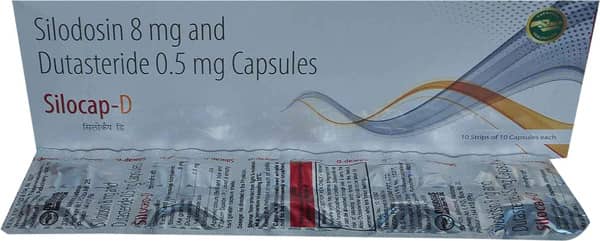 Silocap D 8mg Strip Of 10 Capsules
