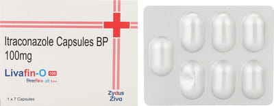 Livafin O 100mg Strip Of 7 Capsules