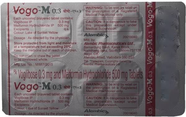 Vogkav M 0.3Mg Strip Of 10 Tablets
