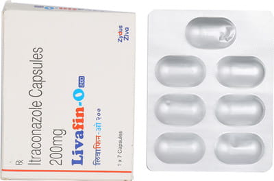 Livafin O 200mg Strip Of 7 Capsules