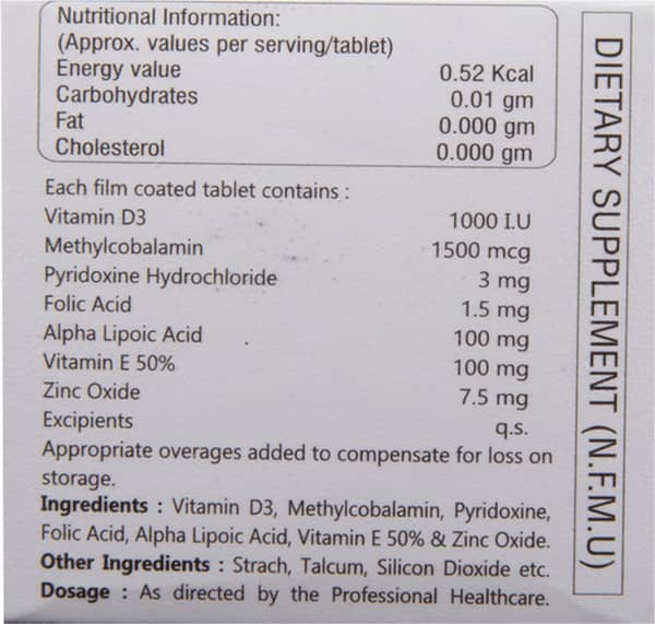 Visinerv Strip Of 10 Tablets