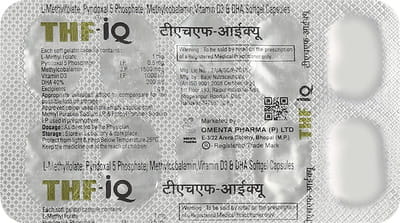 Thf Iq Strip Of 10 Softgel Capsules