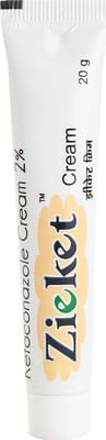 Zieket 2% Tube Of 20gm Cream