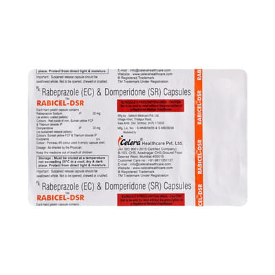 Rabicel Dsr Strip Of 10 Capsules