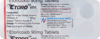 Etoro 90mg Strip Of 10 Capsules