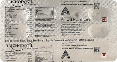 Trichodoxil Strip Of 10 Softgel Capsules