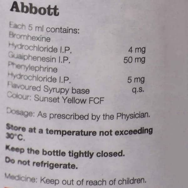 New Deletus P Mix Fruit Flavour Bottle Of 100ml Syrup