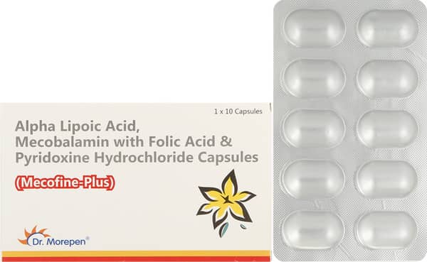 Mecofine Plus Strip Of 10 Capsules