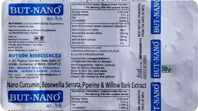 But Nano Strip Of 10 Tablets