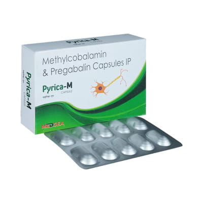 Pyrica M Strip Of 10 Capsules