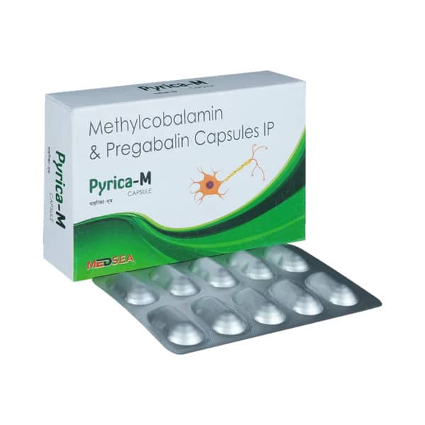 Pyrica M Strip Of 10 Capsules