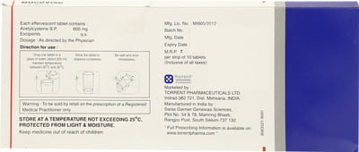 Mucovisc 600mg Strip Of 10 Tablets