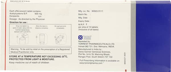Mucovisc 600mg Strip Of 10 Tablets