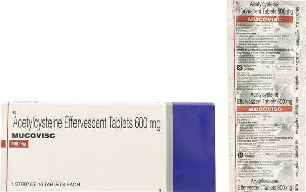 Mucovisc 600mg Strip Of 10 Tablets