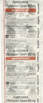 Mucovisc 600mg Strip Of 10 Tablets