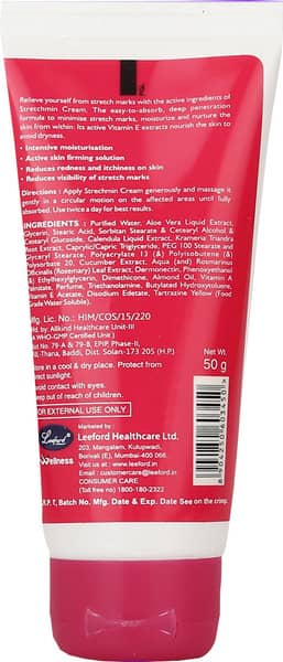 Strechmin Stretch Marks Tube Of 50gm Cream