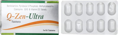 Q Zen Ultra Strip Of 10 Tablets