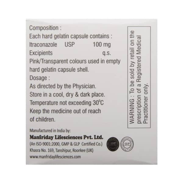 Xerofung 100Mg Strip Of 10 Capsules