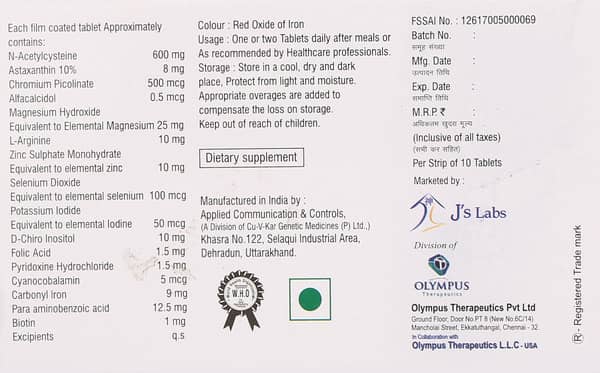 Bliz Ova Strip Of 10 Tablets