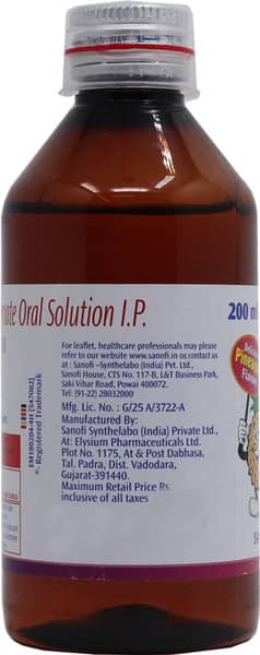 Valparin 200 Oral Solution | Pineapple Flavour