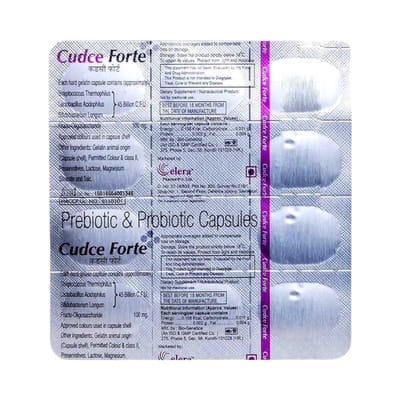Cudce Strip Of 10 Capsules