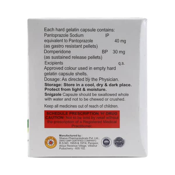 Snigzole D Strip Of 10 Capsules