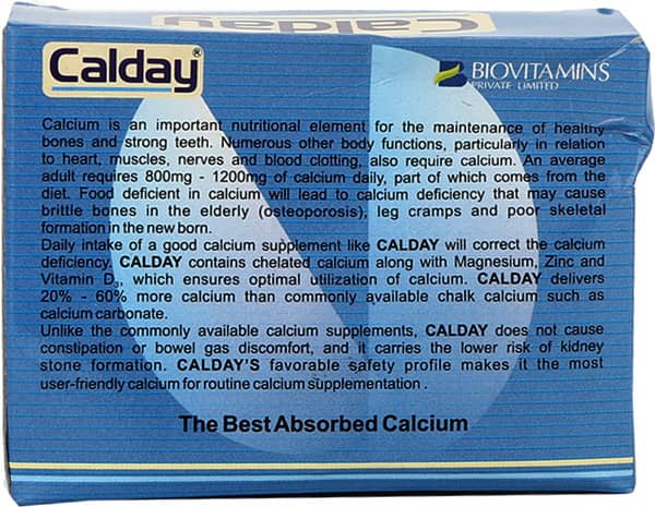 Calday Strip Of 10 Tablets