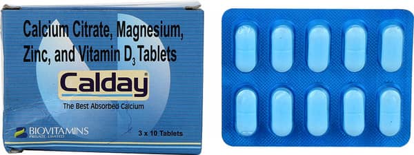 Calday Strip Of 10 Tablets