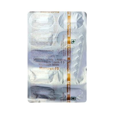Maxnuron Fd Strip Of 10 Tablets