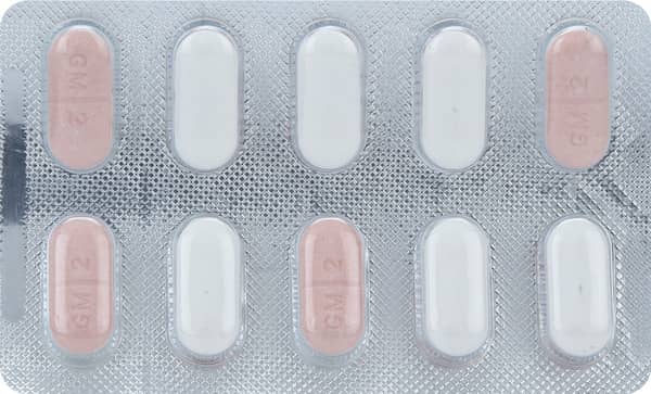Yogamet Gm 2Mg Strip Of 10 Tablets