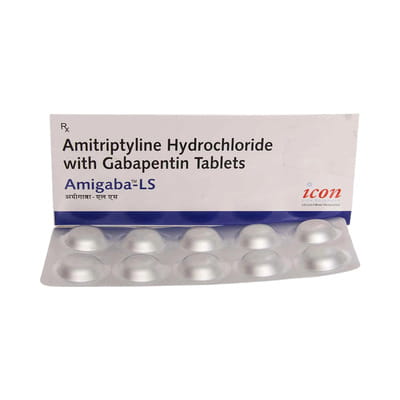 Amigaba Ls 10mg Strip Of 10 Tablets