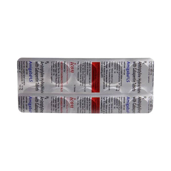 Amigaba Ls 10mg Strip Of 10 Tablets