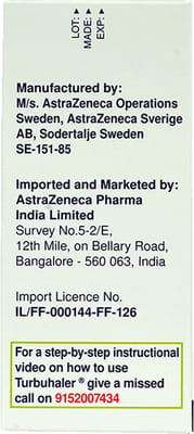 Symbicort 160/4.5mcg Box Of 60md Turbuhaler