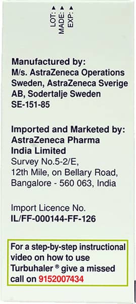 Symbicort Turbuhaler Metered Dose Inhaler