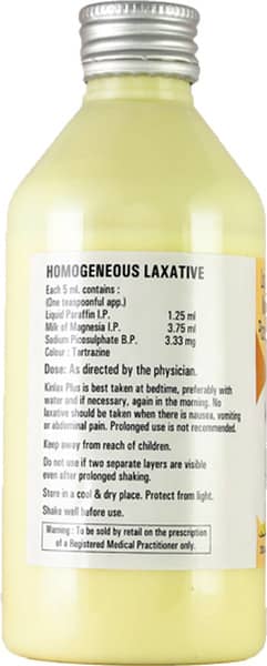 Kinlax Plus Pineapple Flavour Sugar Free Bottle Of 200ml Suspension