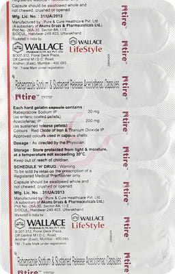 Ntire Strip Of 10 Capsules