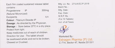 Prohale 300mg Sr Strip Of 10 Tablets