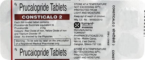 Consticalo 2mg Strip Of 10 Tablets