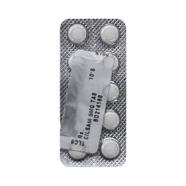 Cilsam 5mg Strip Of 10 Tablets