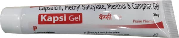 Kapsi Tube Of 20gm Gel