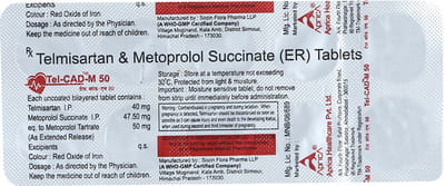 Telcad M 50mg Strip Of 10 Tablets
