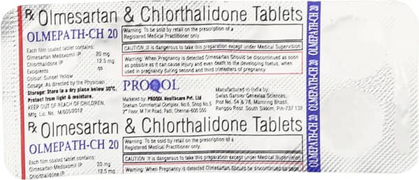 Olmepath Ch 20Mg Strip Of 10 Tablets