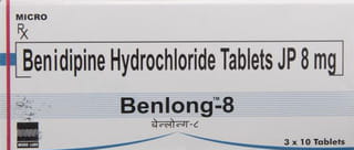 Benlong 8mg Strip Of 10 Tablets