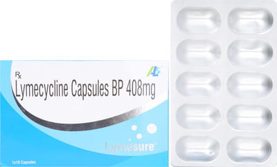 Lymesure 408mg Strip Of 10 Capsules