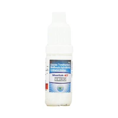 Moxitak Kt Bottle Of 5ml Eye Drops