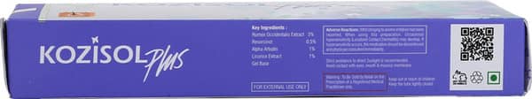 Kozisol Plus Tube Of 20gm Gel
